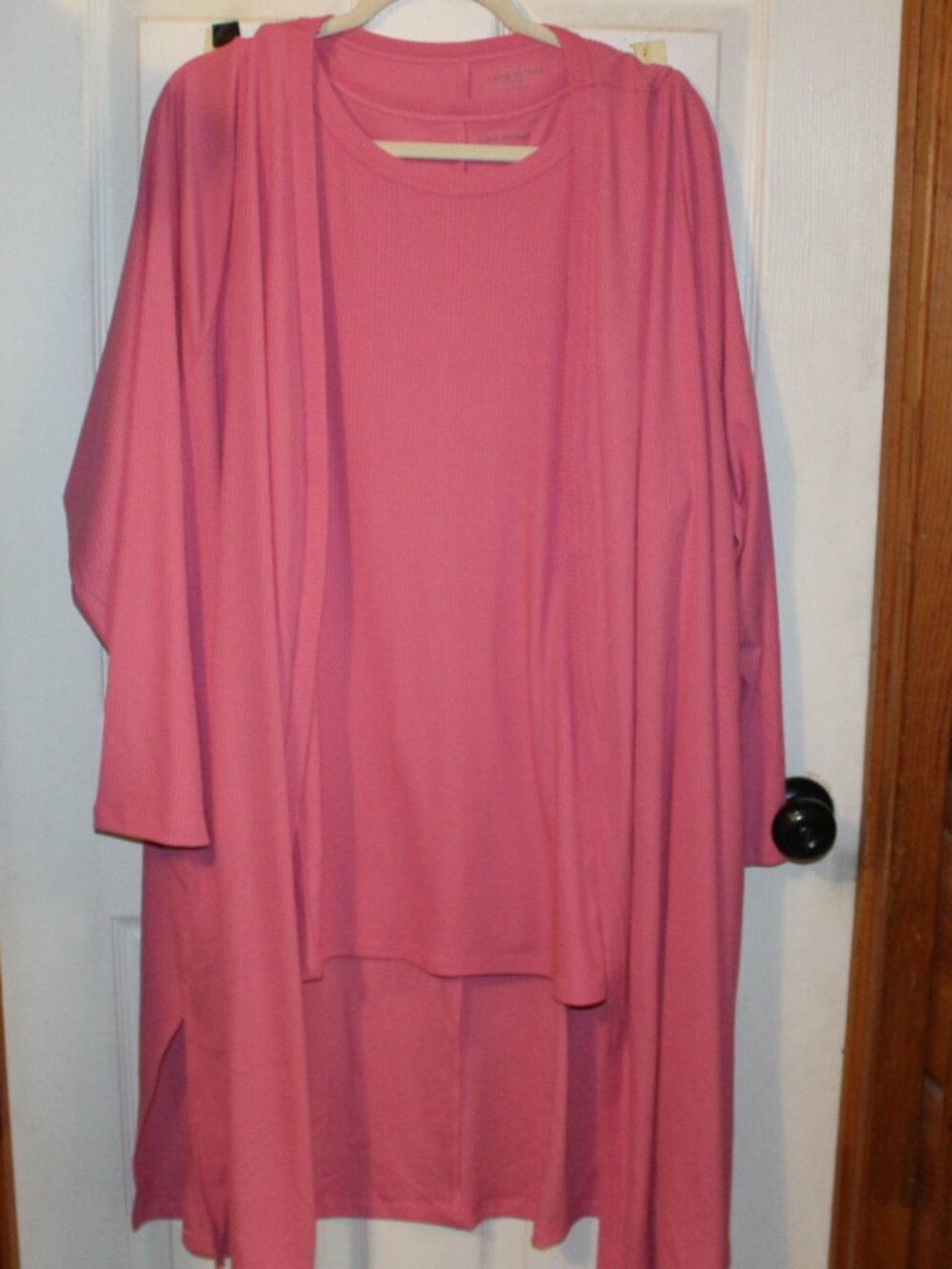 NWT Lane Bryant Duster and Tank set. STUNNIG! Size 26/28